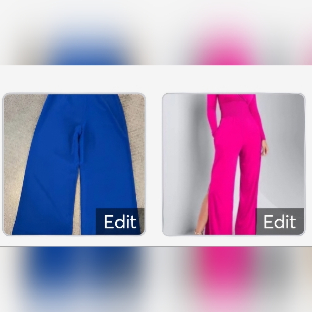 2 jumpsuits
